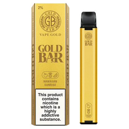 Gold Bar 600 puffs Disposable Vape 30 flavours