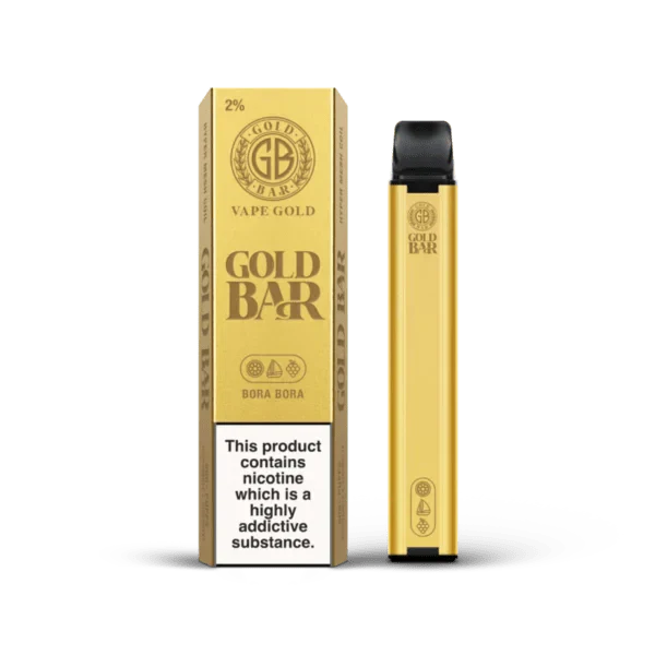 Gold Bar 600 puffs Disposable Vape 30 flavours