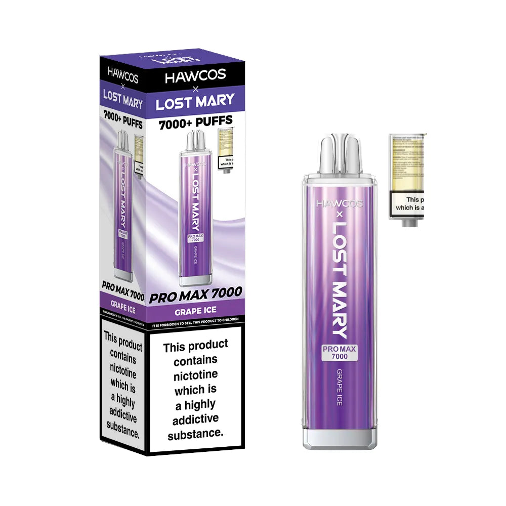 HAWCOS x Lost Mary Pro Max 7000 Disposable Vape