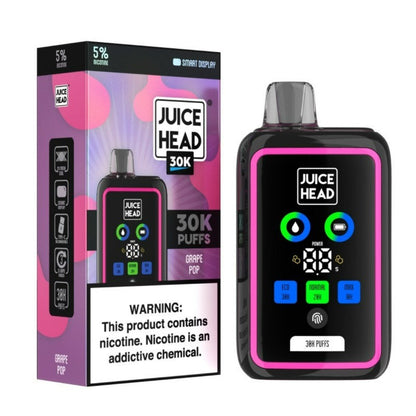 Juice Head 30K Disposable Vape (5%,24ml)