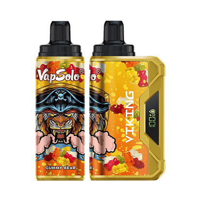 VapSolo Viking 12K Puffs Disposable Vape | Ajustable Airflow,LCD Display,Type-C port