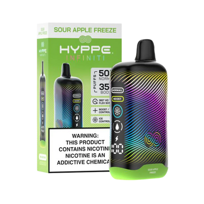 Hyppe Infiniti 50000 Puffs Disposable Vape