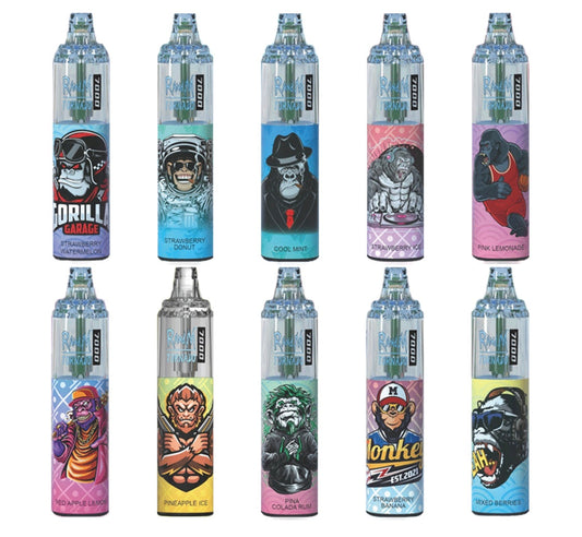 RandM Tornado 7000 Puffs 0% Nicotine Disposable Vape | UK Vapes