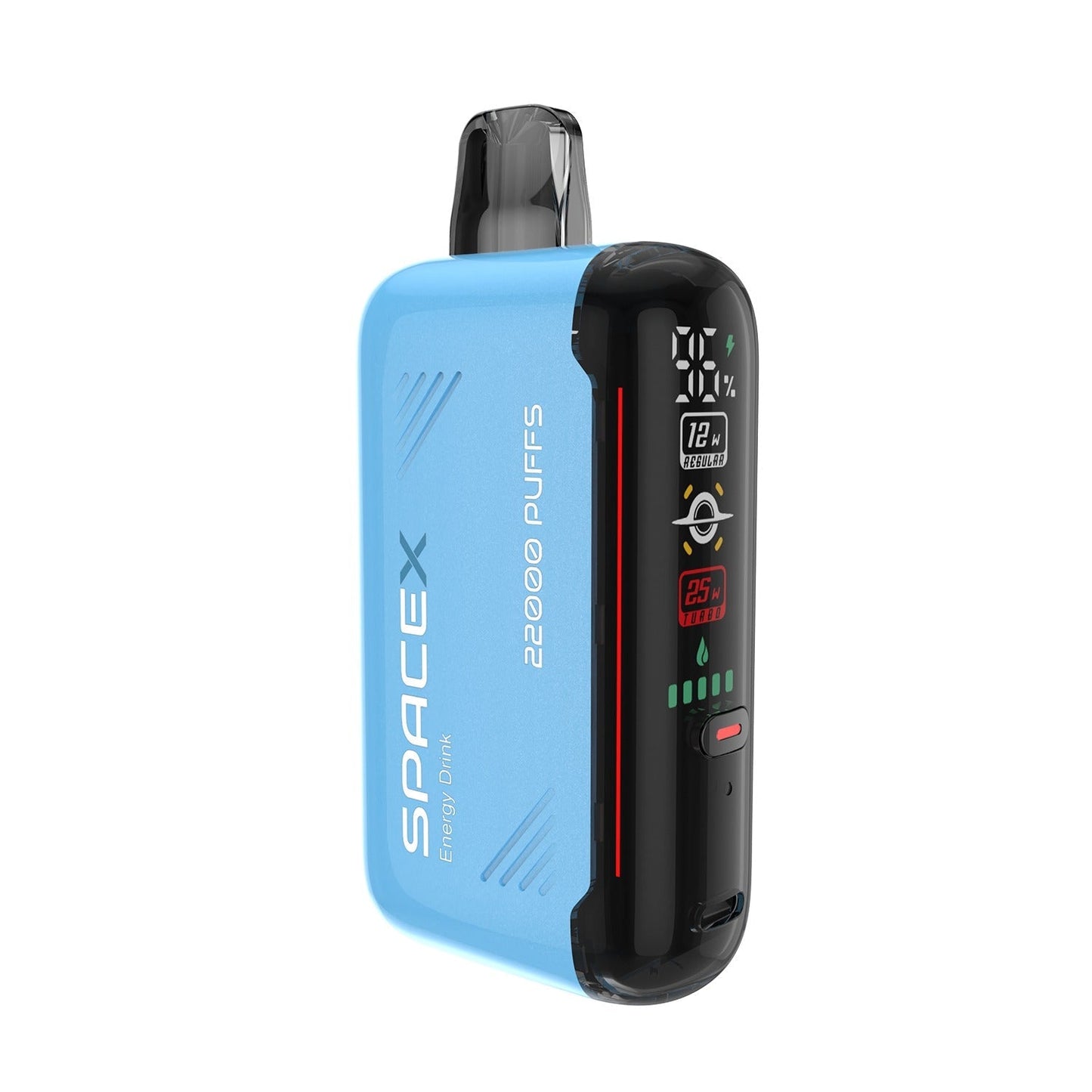 VAPME Spacex 22000 Puffs Digital Screen 0% 2% 3% 5% Low Nicotine Original Factory Bulk Buy Rechargeable Disposable Vapes Pen Wholesale