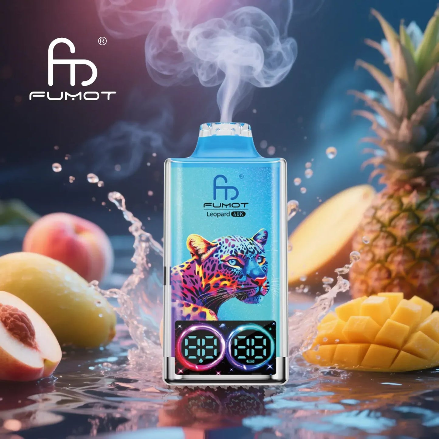 Fumot Leopard 40K Puffs Low Nicotine Bulk Buy Wholesale Authentic Disposable Vapes