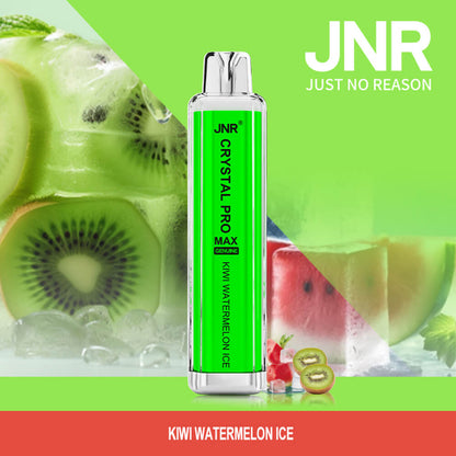JNR CRYSTAL PRO MAX 5000 Puffs Disposable Vape（2% 5%Nicotine ）20ML 20 Flavors In Sales