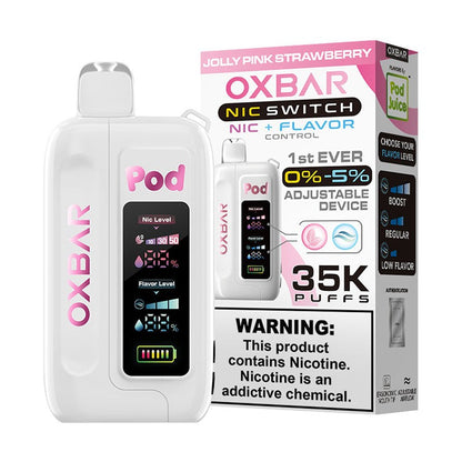 OXBAR X Pod Juice Nic Switch 35K Disposable Vape 5%