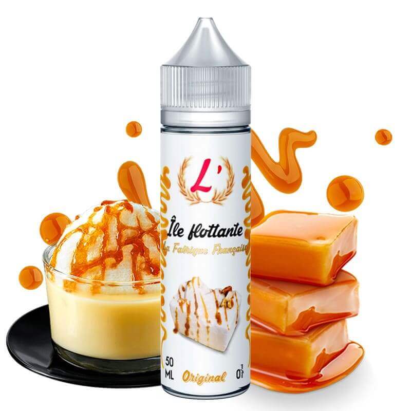 LA FABRIQUE FRANÇAISE L'île Flottante - E-liquide 50ml