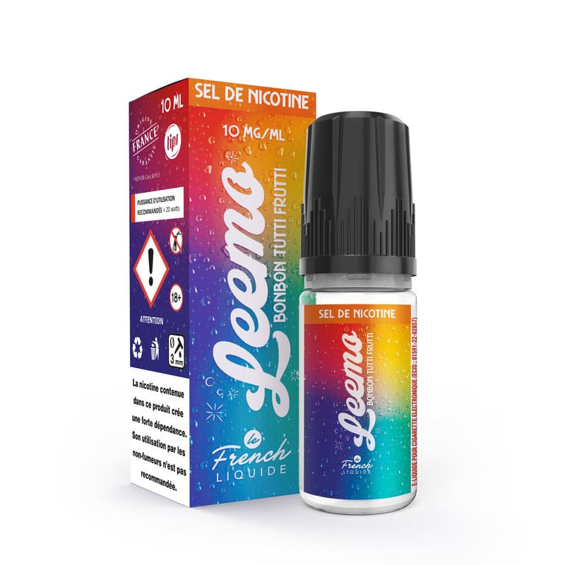LE FRENCH LIQUIDE Leemo Bonbon Tutti Frutti - E-liquide 10ml