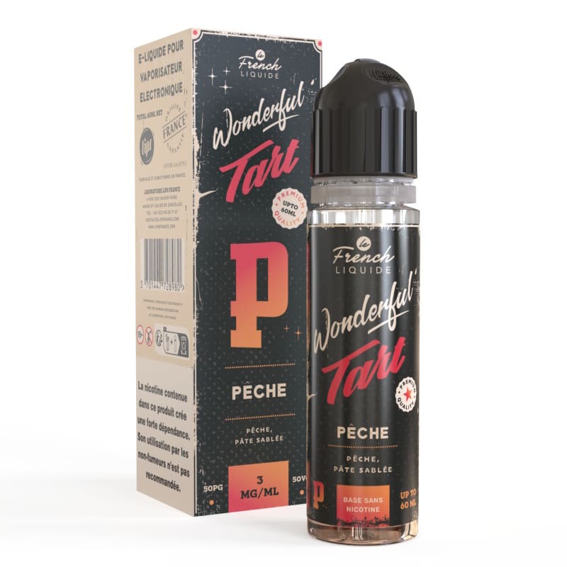 LE FRENCH LIQUIDE Wonderful Tart Pêche 50ml + 1 Booster 20mg