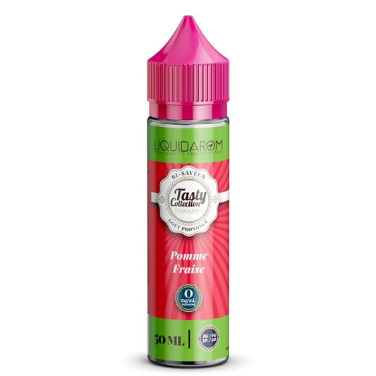 LIQUIDAROM TASTY Pomme Fraise - E-liquide 50ml