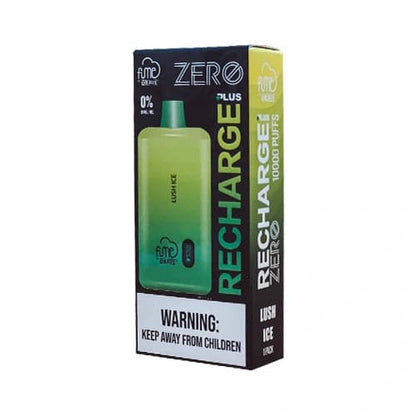 Fume Recharge Zero Plus 10000 Puffs Disposable Vape | 0% Nic