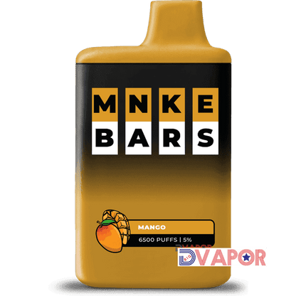 CLEARANCE (Non-Refundable) MNKE Bar 16ml 6500 Puff 5% Rechargeable Disposable Vape