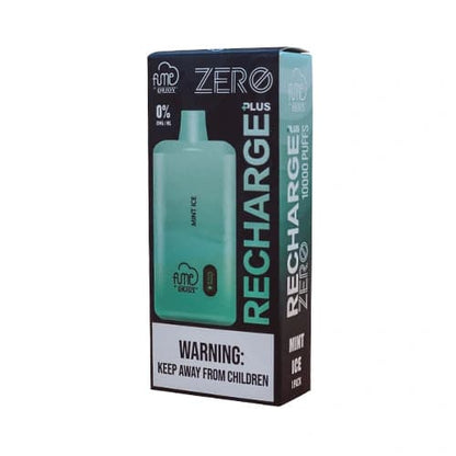 Fume Recharge Zero Plus 10000 Puffs Disposable Vape | 0% Nic