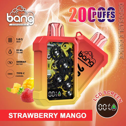 Bang 20000 Gear 20000 puffs Disposable Vape 850mah 12 Flavors