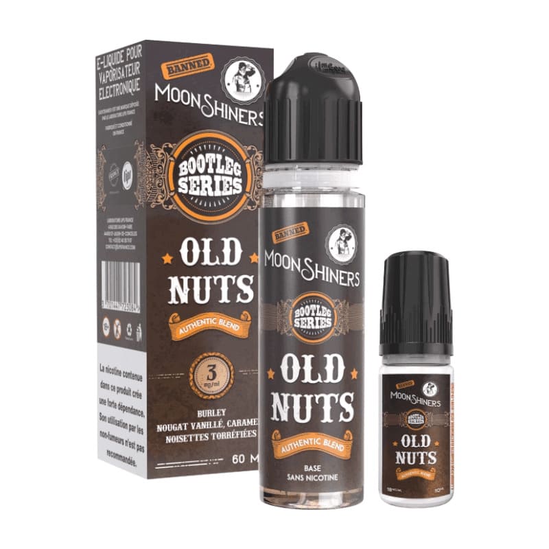 MOONSHINERS Bootleg Series Old Nuts - Pack E-liquide 60ml