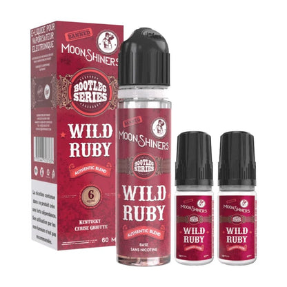 MOONSHINERS Bootleg Series Wild Ruby - Pack E-liquide 60ml