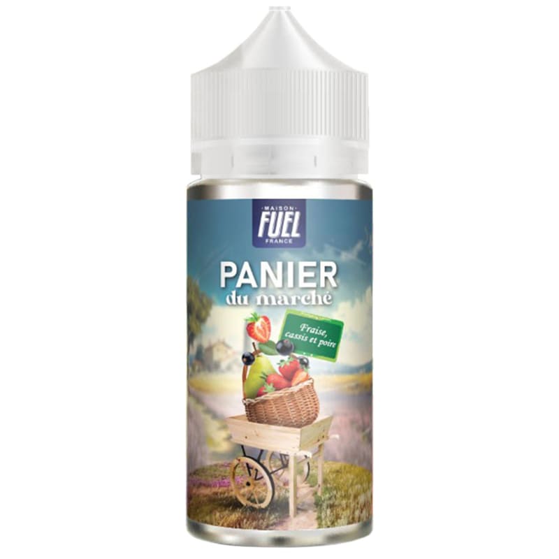 PANIER DU MARCHÉ Fraise Cassis et Poire - E-liquide 100ml
