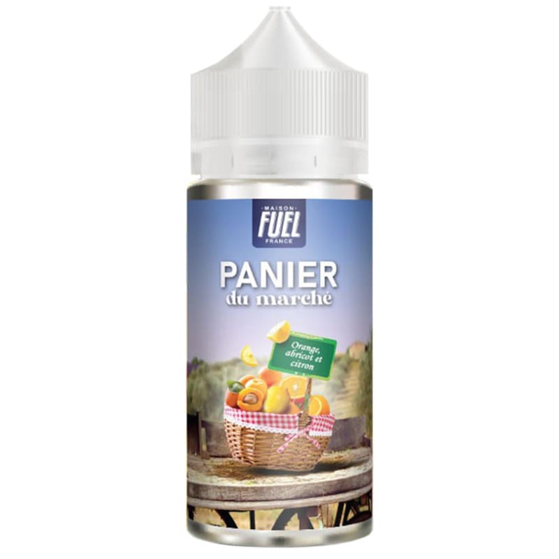 PANIER DU MARCHÉ Orange Abricot et Citron - E-liquide 100ml