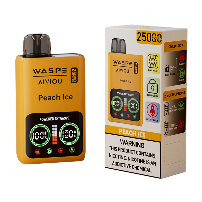 WASPE  Aiviou 25000 Puffs Disposable Vape 25ml 650mah 10 Flavors