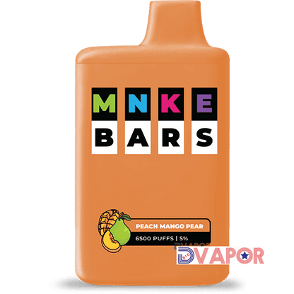 CLEARANCE (Non-Refundable) MNKE Bar 16ml 6500 Puff 5% Rechargeable Disposable Vape