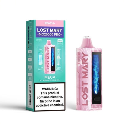 Disposable Vape 20000 Puffs - Lost Mary MO20000 Pro (5% Nic) | Dual Mesh Coil