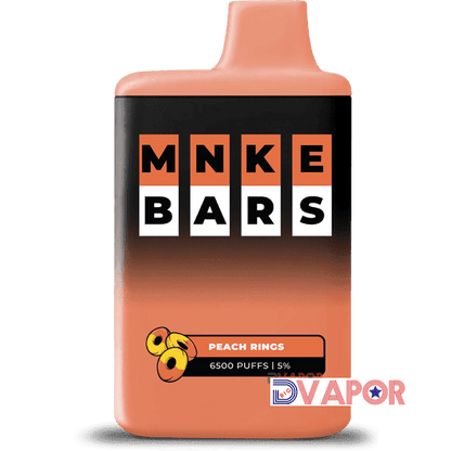 CLEARANCE (Non-Refundable) MNKE Bar 16ml 6500 Puff 5% Rechargeable Disposable Vape