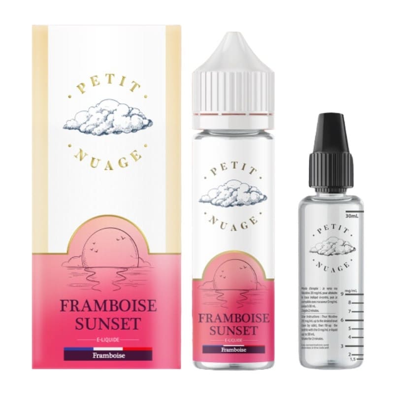 PETIT NUAGE Framboise Sunset - E-liquide 50ml