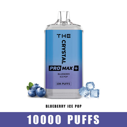 WGA Crystal Pro Max Plus 10000 Puffs Disposable Vape 25ml 550mAh 10 Flavors