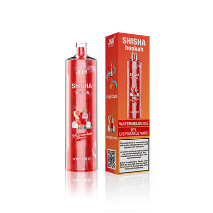 JNR Shisha 12000 Puffs Disposable Vape 24ml 750mah 10 Flavors