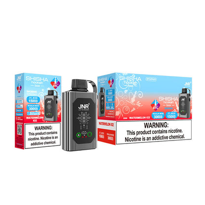 JNR Shisha Hookah Box 30000Puffs Disposable Vape 25ml 1000mAh 15 Flavors