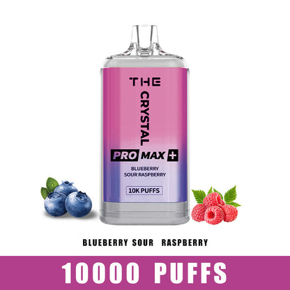 WGA Crystal Pro Max Plus 10000 Puffs Disposable Vape 25ml 550mAh 10 Flavors