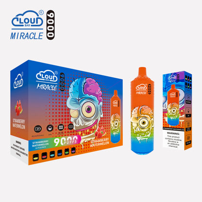 Cloud Bar  9000 Puffs  5% Rechargeable Electronic Vapes Pen 18ml 650MAH 11 Flavors for Cigarettes Lovers