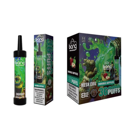 Bang 36000 Puffs Disposable Vape -650mAh Battery, 40ml E-liquid, Multiple Nicotine 12 Flavors
