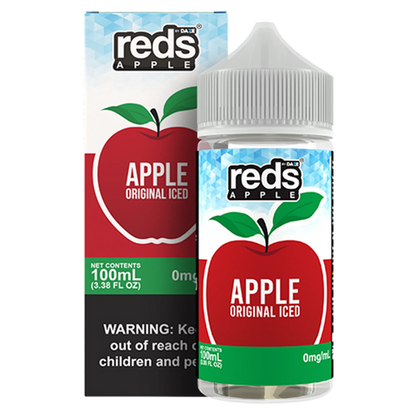 7Daze Reds Apple 100ml BestStrawberry Vape juice 14 Flavors