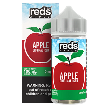 7Daze Reds Apple 100ml BestStrawberry Vape juice 14 Flavors