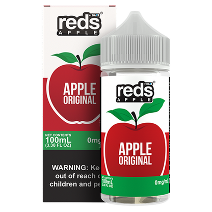 7Daze Reds Apple 100ml BestStrawberry Vape juice 14 Flavors