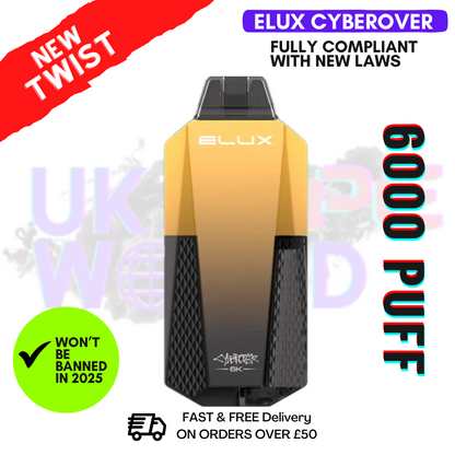 Triple Mango Elux CyberOver 6000 Puff 6K Pod Vape Kit