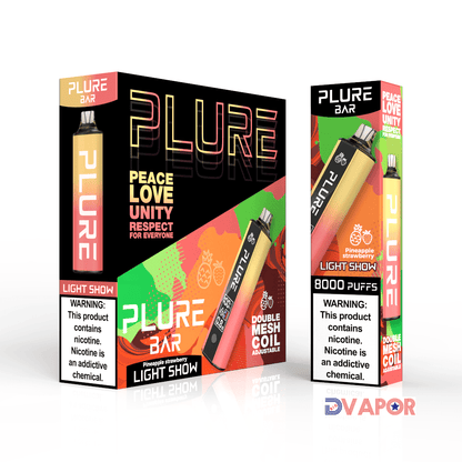 Clearance (NON REFUNDABLE) Plure Bar 8000 Puff Vape