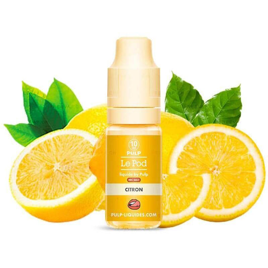 PULP Le Pod Citron - Sel de nicotine 10ml
