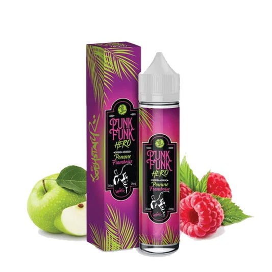 PUNK FUNK HERO Pomme Framboise - E-liquide 50ml