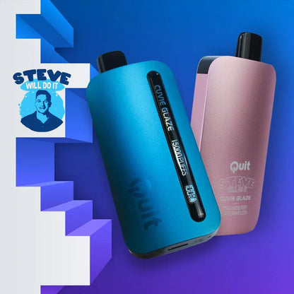 Quit Steve Will Do It Glaze 15000 Puffs Disposable Vape | 0% Nic