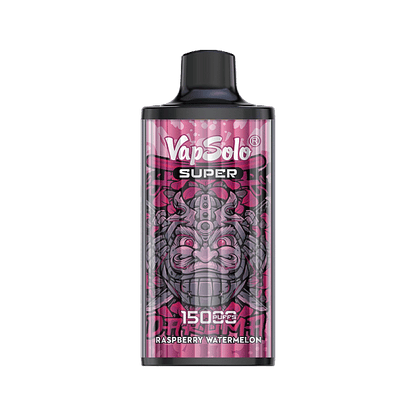 VapSolo Super 15K Puffs Disposable Vape | Ajustable Airflow,Mesh Coil,Type-C Port