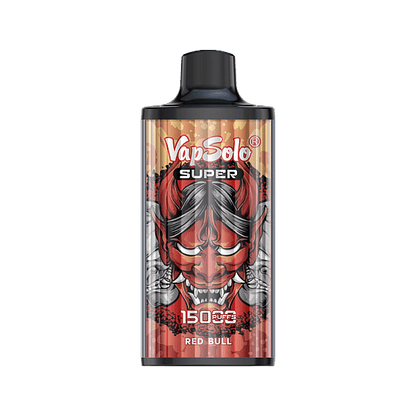 VapSolo Super 15K Puffs Disposable Vape | Ajustable Airflow,Mesh Coil,Type-C Port