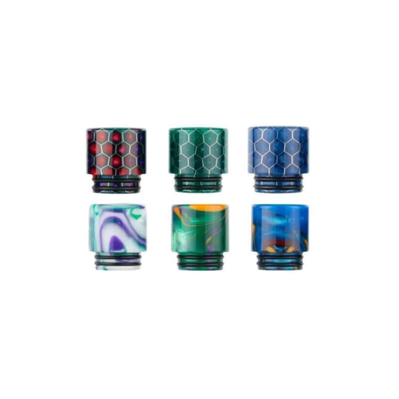 REEWAPE RW-R1 - Pack de 6 Drip Tips 810 Resin