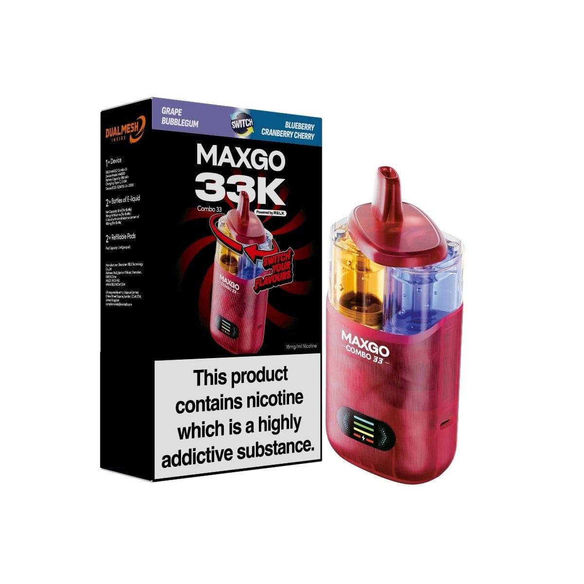 RELX MAXGO Combo 33