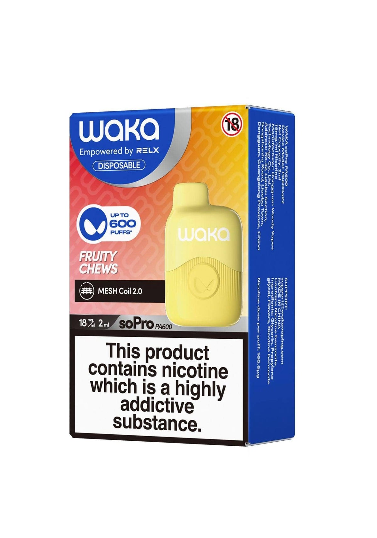WAKA soPro PA600 | GOALS BAR FREE GIFT