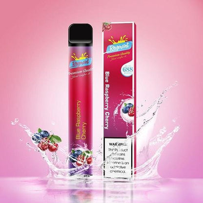 Reymont Disposable Vape Pod Device 688 Puffs 2 ml 20 mg-2ml E-liquid, Multiple Nicotine 11 Flavors