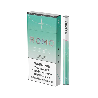Romo 200 Puffs Disposable Vape 5PK