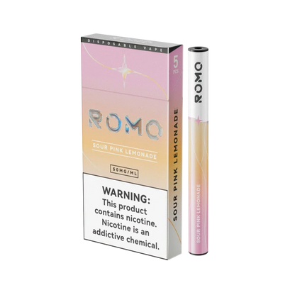 Romo 200 Puffs Disposable Vape 5PK